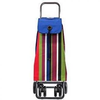 Rolser Carro I-MAX Iris 4 Ruedas 2 Giratorias Plegable - Azul