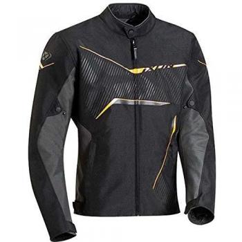 Ixon Slash Chaqueta textil para moto de señora en color Blanco/Negro, Talla 36