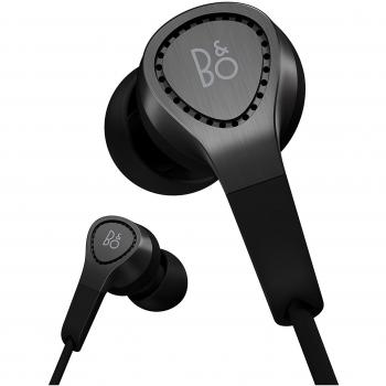 B&O PLAY by Bang & Olufsen BeoPlay H3 BO1642105 - Auriculares interiores con mando y micrófono en el cable, compatibles con iOS y Android, para Smartphones y tabletas, color negro