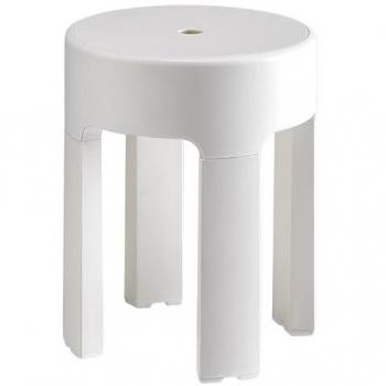 Taburete Contenedor Blanco Newbox Gedy