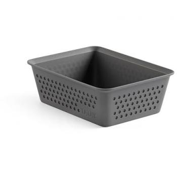 Organizador A6 Bohool Gris Antracita Tatay - Polipropileno 100% Reciclado, Libre de BPA, 12,5 x 16,5 x 5,5 cm