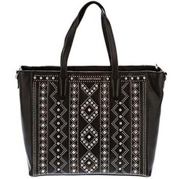 Trussardi Jeans - Bolso al hombro para mujer Negro negro