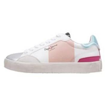 Zapatillas Planas Pepe Jeans Lane Band G 35 Plateadas para Niña