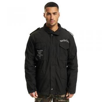 Brandit Motörhead M65 Classic Black Jacket - 100% Polyester, Size S