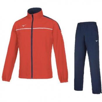 Chándal para niños Mizuno Team Tokyo Micro - Chándal de entrenamiento, material microfibra, diseño ligero, transpirable, incluye chaqueta con cremallera y pantalones ajustados, ideal para deportes y actividades al aire libre