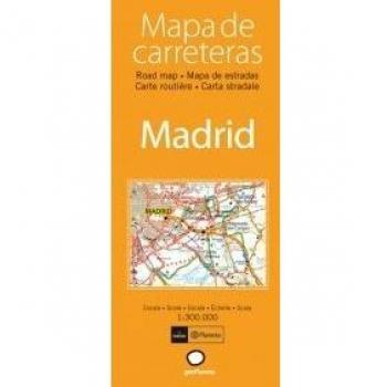 Mapa de carreteras de la Comunidad de Madrid