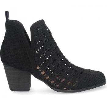 PUNTOSALAO Botines Estilo Calado Cómodo Mujer Negro Temporada Primavera-verano 2024