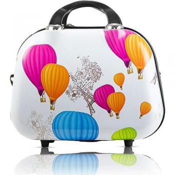 Neceser de Viaje Coshano para Equipaje de Mano, Apto para Ryanair y Vueling, Diseño de Globos