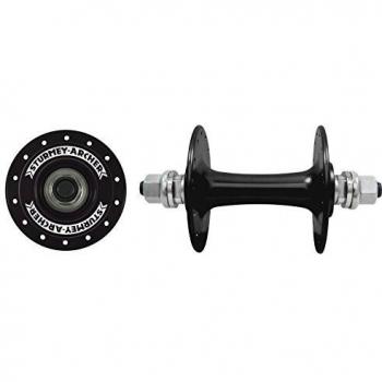 Sturmey Archer Rueda Delantera buje Brida Alta, Color Negro.