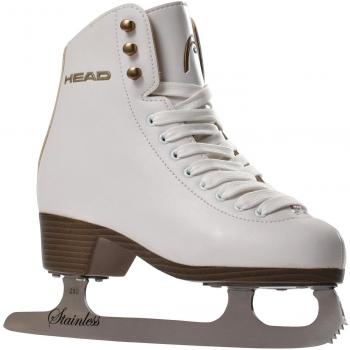 Head Eiskunstlaufschlittschuhe Donna Figure Skate - Patines de patinaje sobre hielo , color Blanco, talla 37