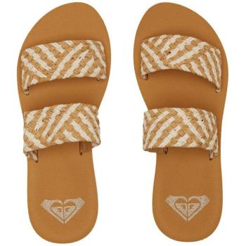 Roxy - Sandalias de mujer Porto Slide II en color dorado