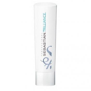 Sebastian Professional Acondicionador Trilliance 250mL con Brillo Sublime y Extracto de Cristal de Roca