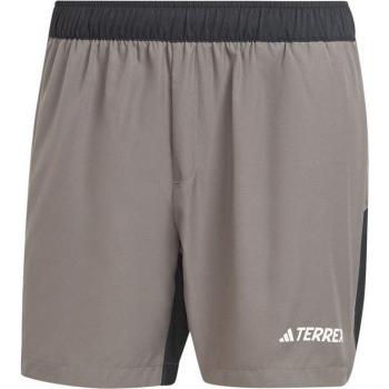 Pantalones Cortos de Trail Running Adidas Terrex Multi 7 Hombre Carbón Talla L