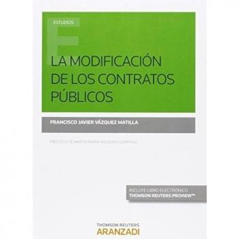 La modificación de los contratos públicos
