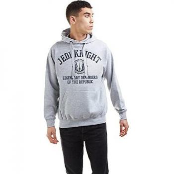 Star Wars Jedi Knight Sudadera con Capucha, Gris