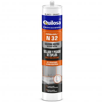 Quilosa T001990 Orbasil N-32 neutra Espejos, Blanco