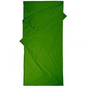 Sábana de Viaje Cocoon de Algodón Orgánico Color Sombra del Bosque 220 x 90 cm Unisex