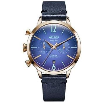 Welder Smoothy Unisex Analogue Quartz Watch with Leather Bracelet WRC106
