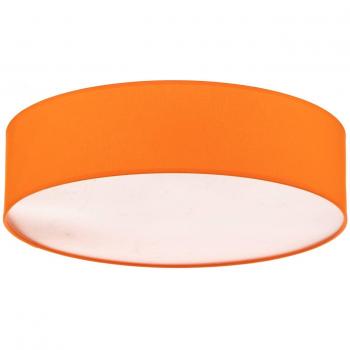 Roller Euluna, pantalla de tejido naranja, Ø 50 cm