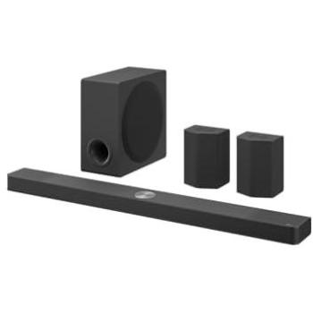 Barra de Sonido LG S95AR - 9.1.5 Canales, 810W, Subwoofer Inalámbrico, Altavoces Traseros, Dolby Atmos, IA Ready, Bluetooth