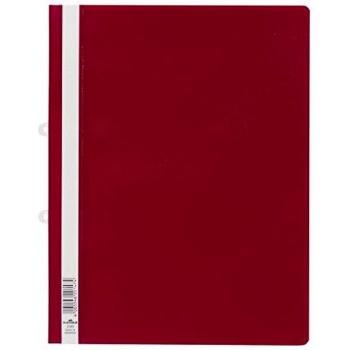 Clear View Folder archivador PVC Rojo Durable