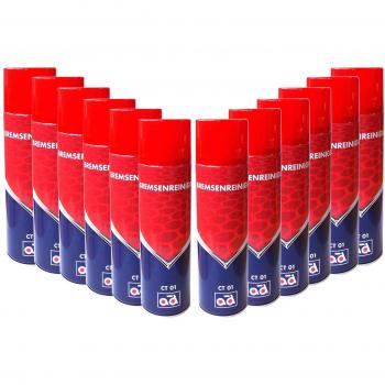 12 latas AD CT01 freno limpiador de spray 500 ml