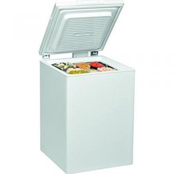 Congelador Horizontal Whirlpool WHS 1421, Capacidad de 133 L, Altura de 86.5 cm, Eficiencia Energética Clase A+, Color Blanco