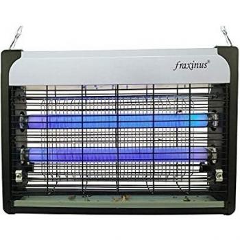 fraxinus Matamoscas Electrico, Lampara Antimosquitos Electrico Luz Ultravioleta 20W Atrapa Insectos Eliminador, Ultra Delgado, Protege 1.000 sq.ft. [EU Plug]