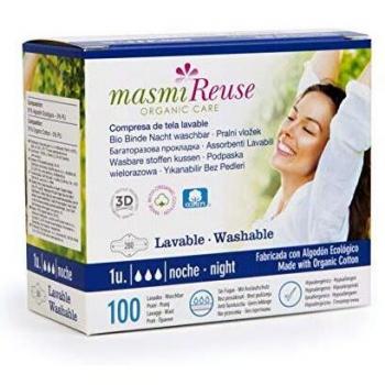 Compresa de Tela Lavable Noche con Alas