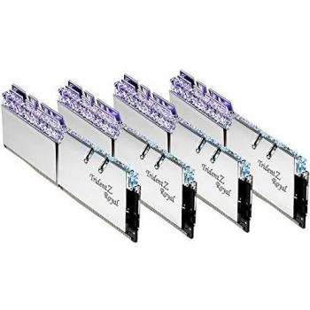 G.Skill Trident Z Royal 64GB DDR4-3200 MHz (4 x 16GB, DIMM) - Memoria RAM Cuádruple Canal