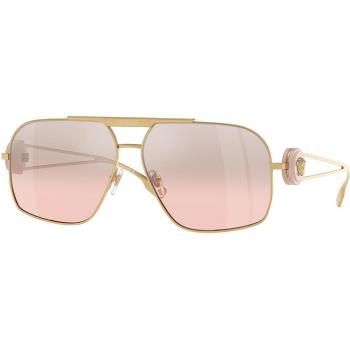 Versace VE2269 10027E Men's Sunglasses Gold Size 62 Geometric Design