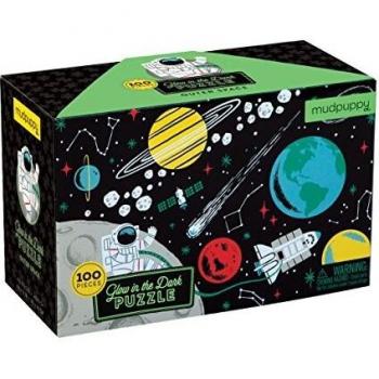 Outer Space Glow-in-the-Dark Jigsaw Puzzle
