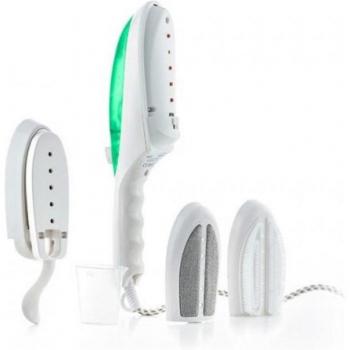 InnovaGoods 1000W Vertical Steam Iron 4-in-1 White/Green