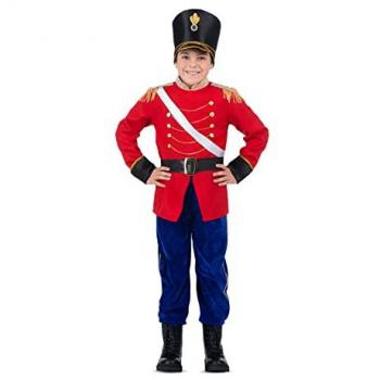 Disfraz Infantil Soldado de Juguete 5-6 Años (Chaqueta, Cinturón, Sombrero y Pantalones)