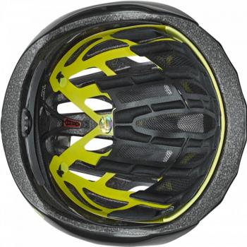 Casco Mavic Syncro SL MIPS amarillo claro con tecnología de protección MIPS, diseño aerodinámico, ventilación optimizada y ajuste seguro