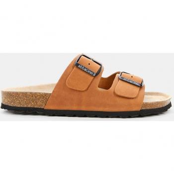 Sandalias planas de piel con dos hebillas Abbacino - 40040