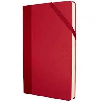Milan 57051CLR - Libreta, medio, color roja