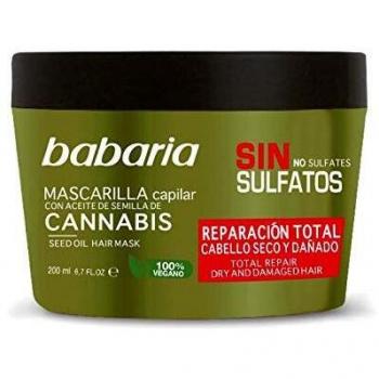 Babaria Cannabis Mascarilla Reparadora, 200 ml