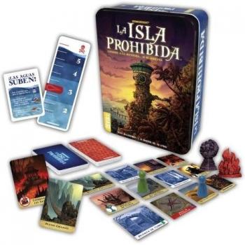 Devir-La Isla Prohibida Juego de mesa, Multicolor