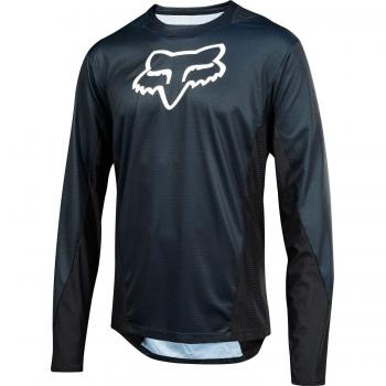 Fox Demo LS Camo Burn Jersey, Black, tamaño S