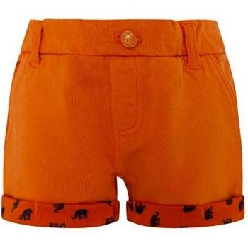 Tuc Tuc Bermuda Felpa NIÑO Animal Crew Pantalones, Naranja
