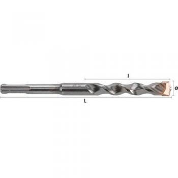 Hepyc 12010120026 - Broca/Corona para pared para construccion, Ø12mm, L 260mm, l 200mm