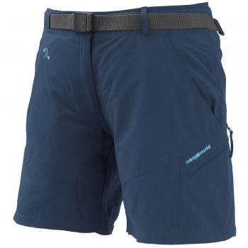 Trangoworld Yittu Pant. Corto, Mujer, Azul Oscuro, S