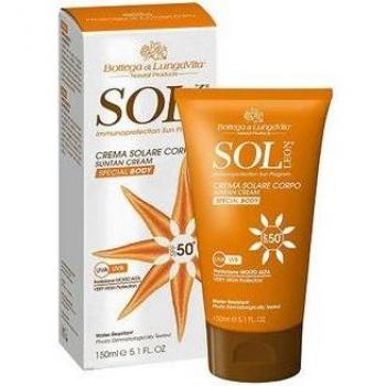 Bottega di LungaVita Sol Leon Crema Solar SPF 50 Alta Protección 150ml