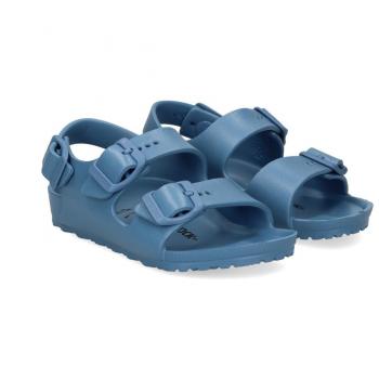 Sandalias Niño Birkenstock Modelo Milano Eva Kids - Azul Talla 34