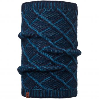 Original Buff Knitted Collar Plaid, Unisex Adulto, Naranja