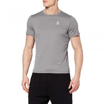 Odlo MC Carnada Camiseta, Hombre, Gris, FR : L