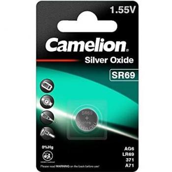 Batería de botón de óxido de plata SR69W 1.55V 30mAh sin mercurio - Camelion