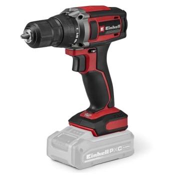 Taladro atornillador inalámbrico Einhell TC-CD 18/38 Li-Solo (18 V, 38 Nm, portabrocas de sujeción rápida de 10 mm, sin batería ni cargador)