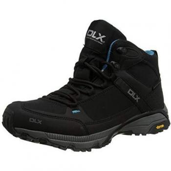 Trespass Nomad, Botas de Senderismo para Mujer, Negro